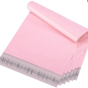 20 Pink Poly Mailers 10x13"